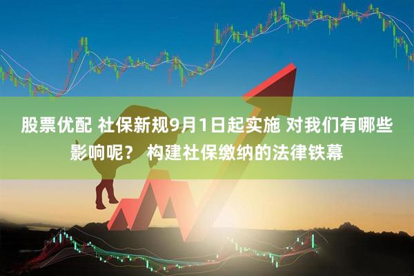 股票优配 社保新规9月1日起实施 对我们有哪些影响呢？ 构建社保缴纳的法律铁幕
