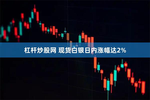 杠杆炒股网 现货白银日内涨幅达2%